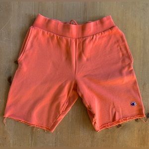 Champion Reverse Weave - men’s size small, orange soda in color